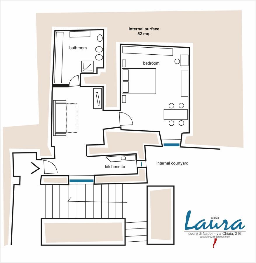 Casa Laura 216 Plebiscito * Napels
